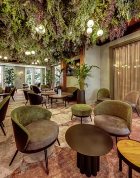 Bar de l'hôtel Villa Modigliani - Paris - Vacances Bleues