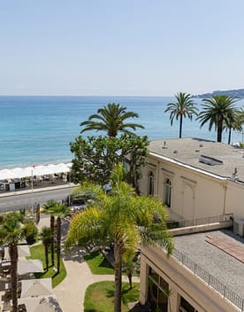 Vue mer depuis l'hôtel Balmoral - Menton - Vacances Bleues