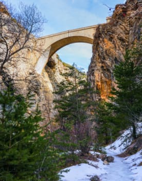 Serre Chevalier - Pont d'Asfeld en hiver - Club*** Alpes d'Azur