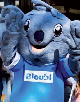 Le koala Bloubi, la mascotte Vacances Bleues que les enfants adorent !