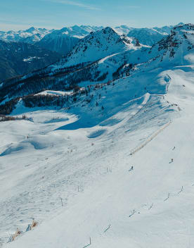Montagne enneigée - Alpes d'Azur - Vacances Bleues