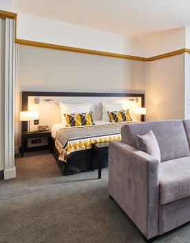 Chambre privilège de l'hôtel Le Splendid à Dax