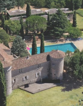 Lou Castel vue aérienne