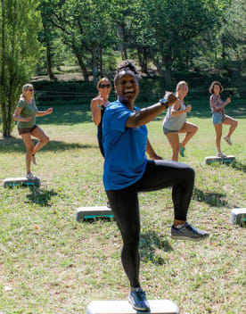 Séance de gym tonique... on y va !