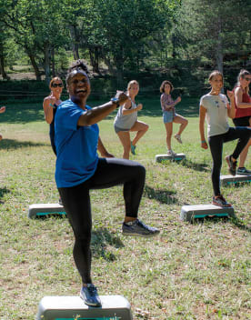 Gym tonique au Domaine de Château Laval