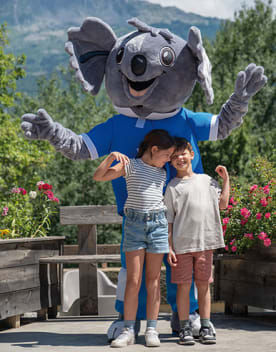 Clubs enfants hotel horizons du lac - mascotte bloubi