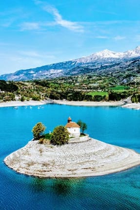 Baie de Saint-Michel - Lac de Serre Ponçon