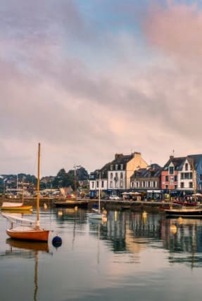 la trinité sur mer et son port de peche traditionnel