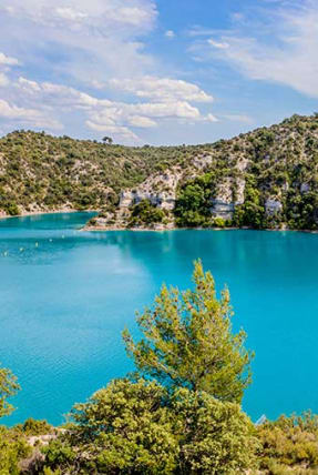 Lac d'Esparron - Gorges du Verdon
