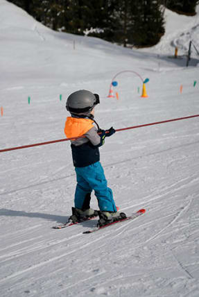 Cours de ski enfant