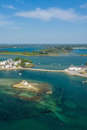 La ria d'Etel dans le Morbihan
