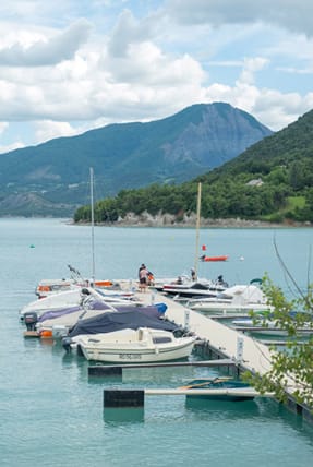 Lac de serre ponçon - Hautes Alpes