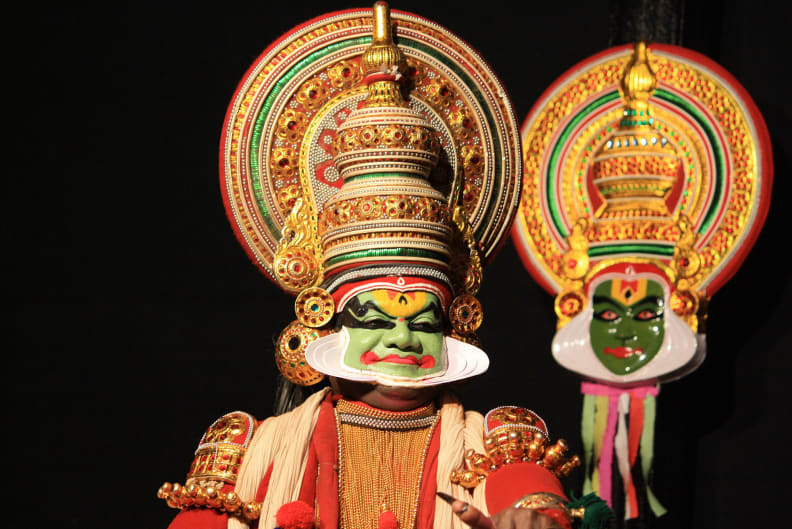 Voyage inde du sud - danses kathakali