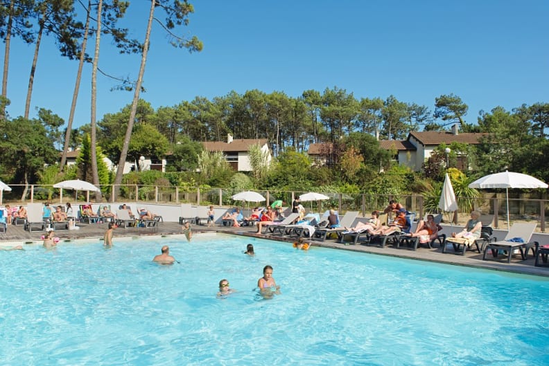 Swimming pool at Domaine de l'Agreou