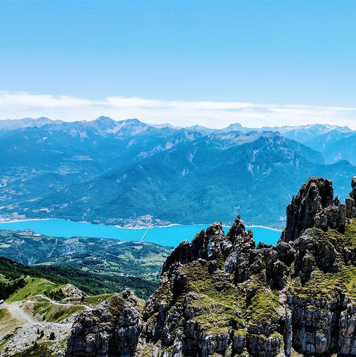 Aiguilles de Chabrières - Randonnée difficile - Serre Poncon