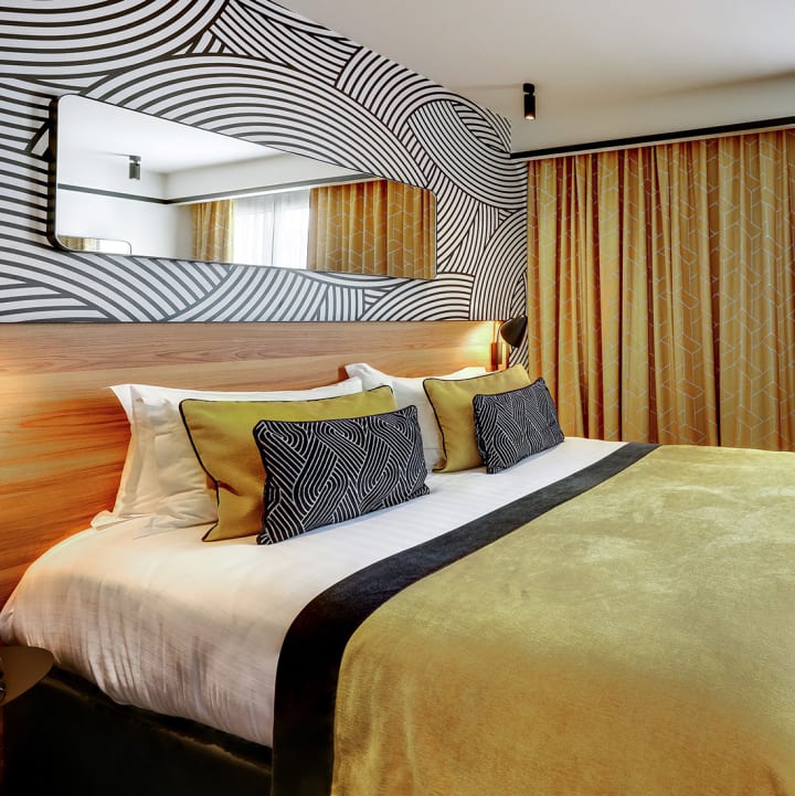 Chambre double de l'hôtel Villa Modigliani - Paris - Vacances Bleues