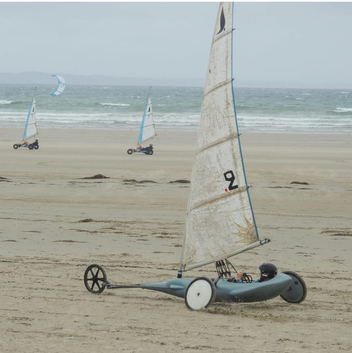 Chars à voile sur la plage - Club*** Keravel - Erdeven