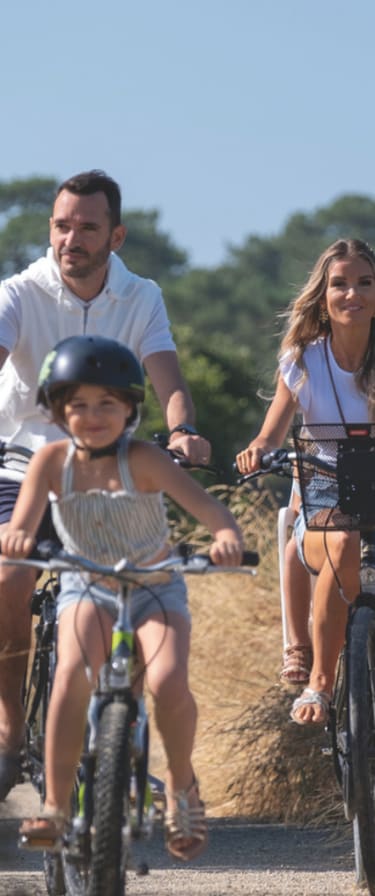 famille a velo