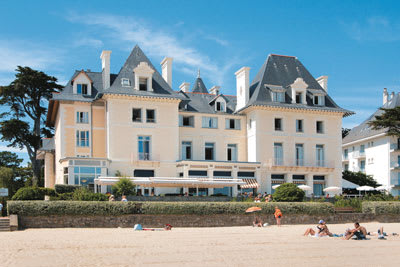 La Villa Caroline, sur la plage Saint-Benoît à La Baule