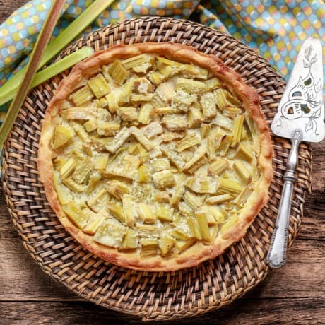 Tarte rhubarbe