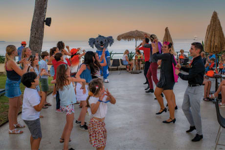 Mascotte Bloubi Party Vacances Bleues