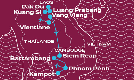 Carte LaosCambodge 16J13N 2024