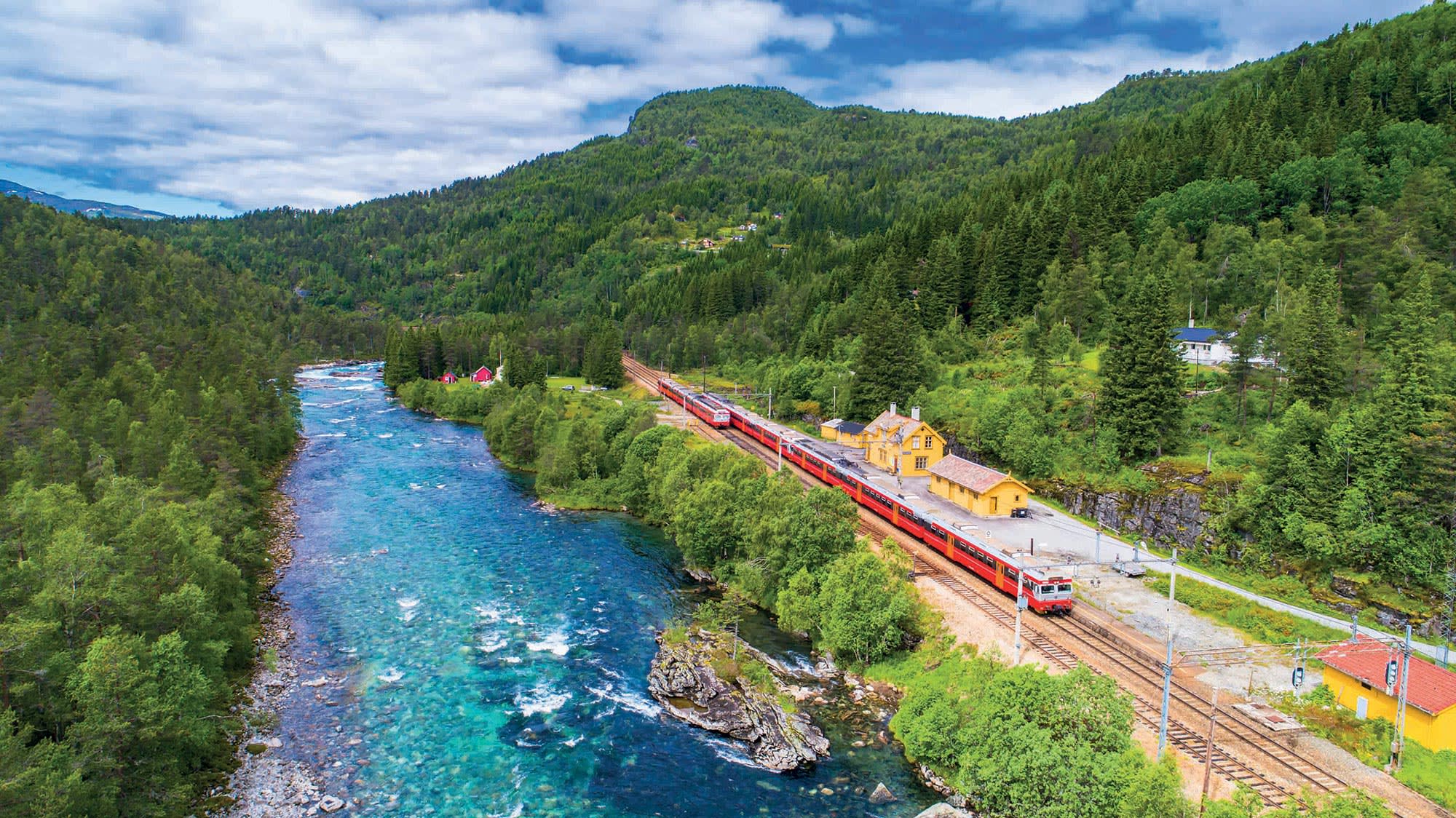 Voyages en train - vacances bleues