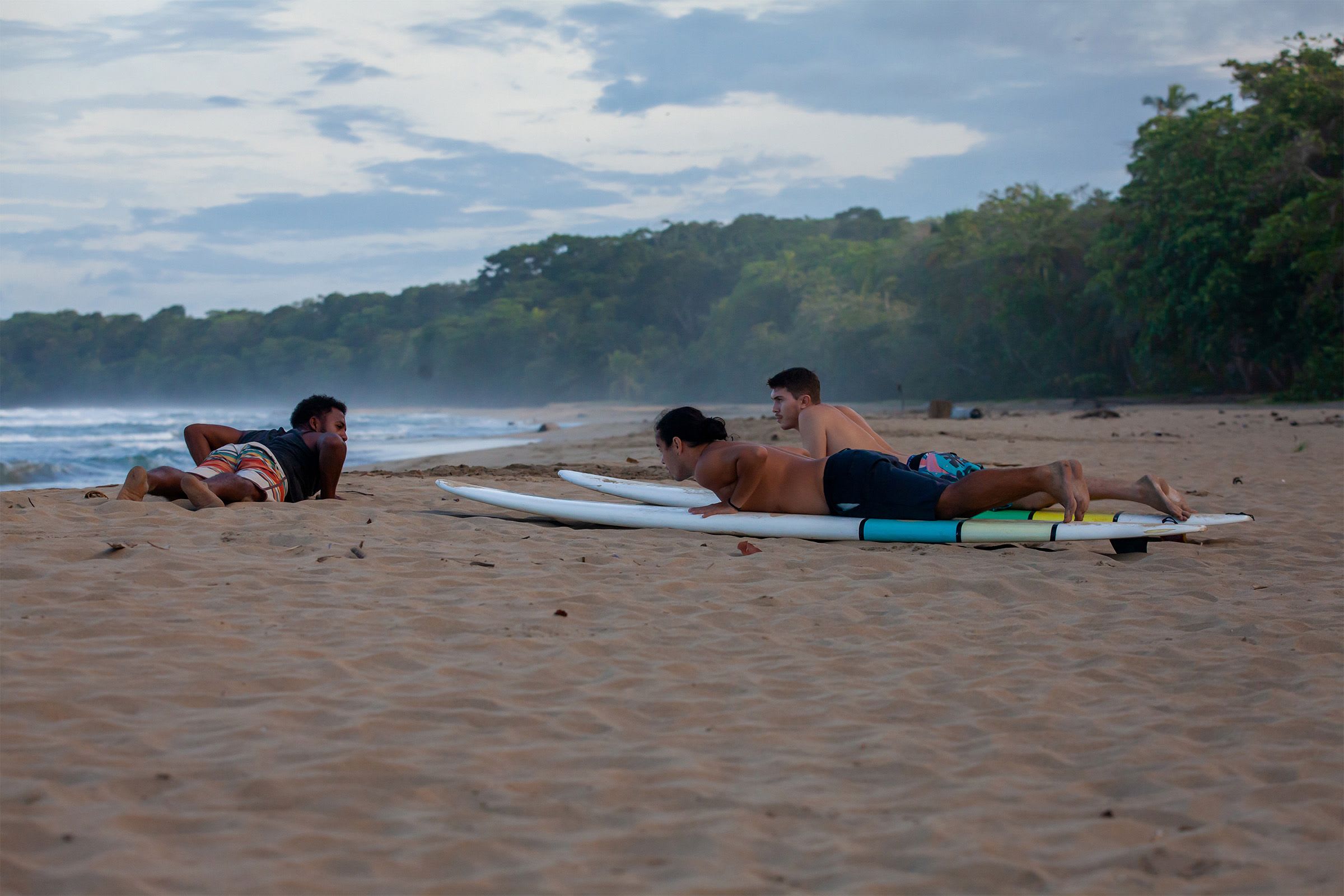 Surfing in Puerto Viejo