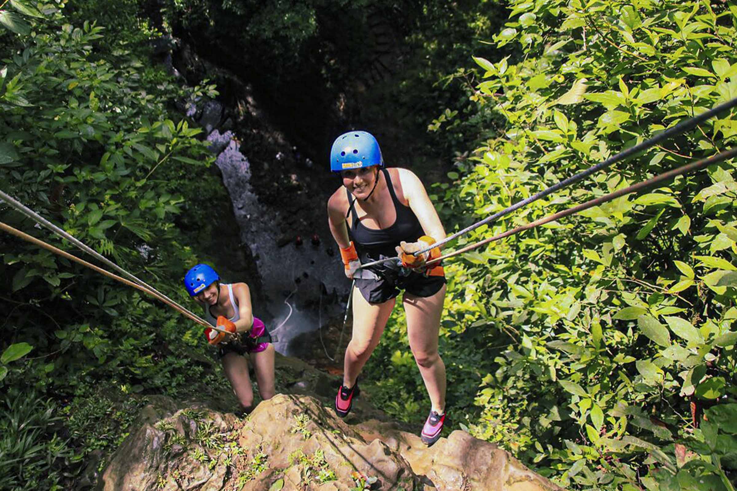 Waterfall Rapelling