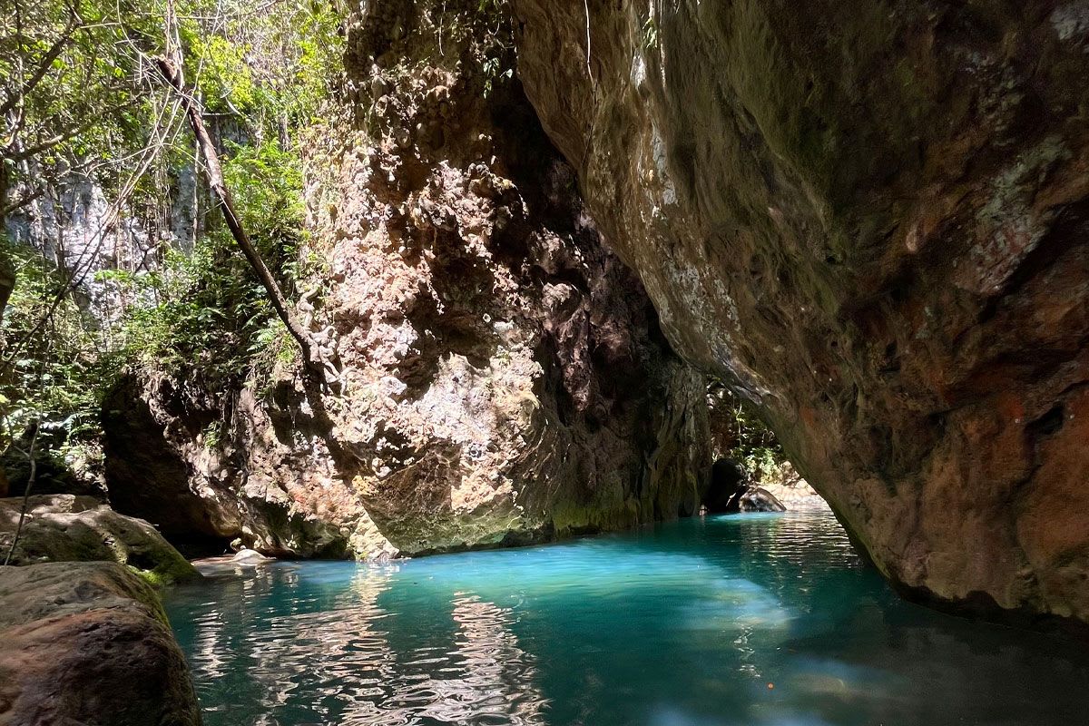 Turquoise Waters in the Canyon