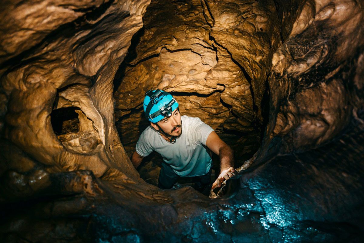 Caving in Costa Rica image 1990