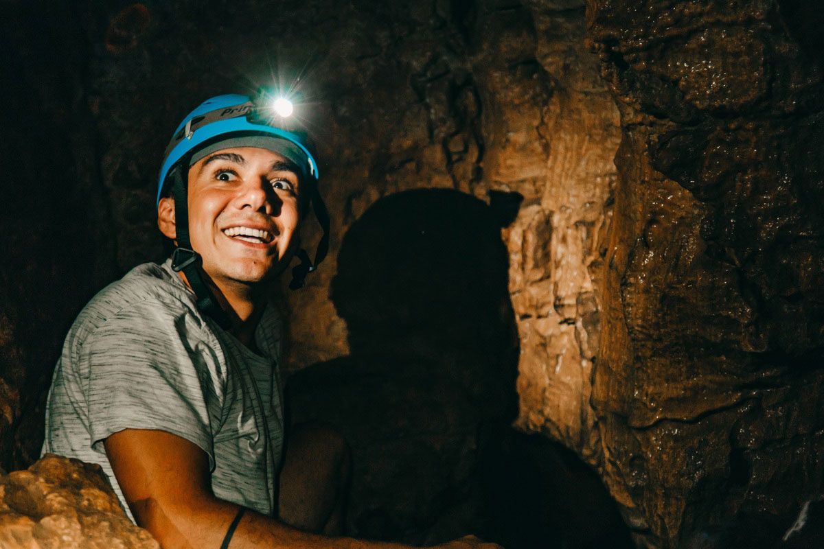 Caving in Costa Rica image 1993