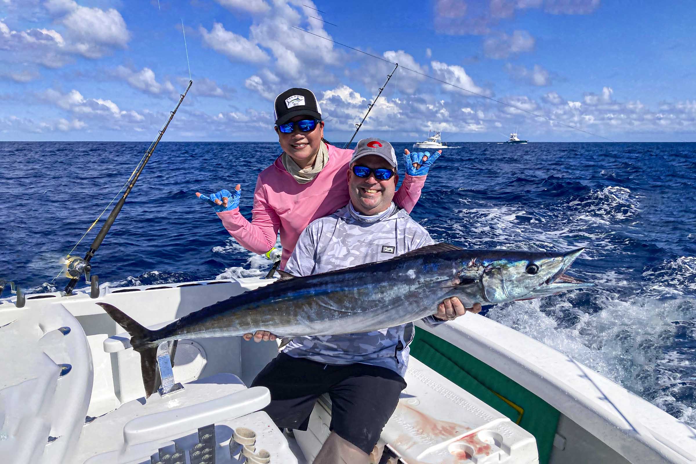 Personal Best Wahoo, Wahoo Fishing in the deep sea