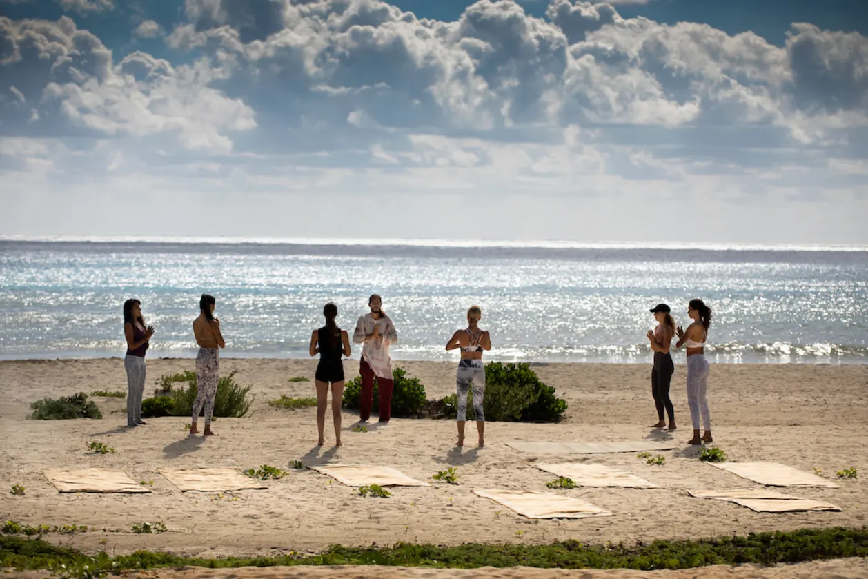 Palmaia Yoga on Beach