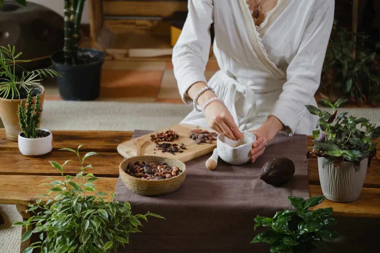 Cacao ceremony, heart opening indigenous-inspired healing ceremony