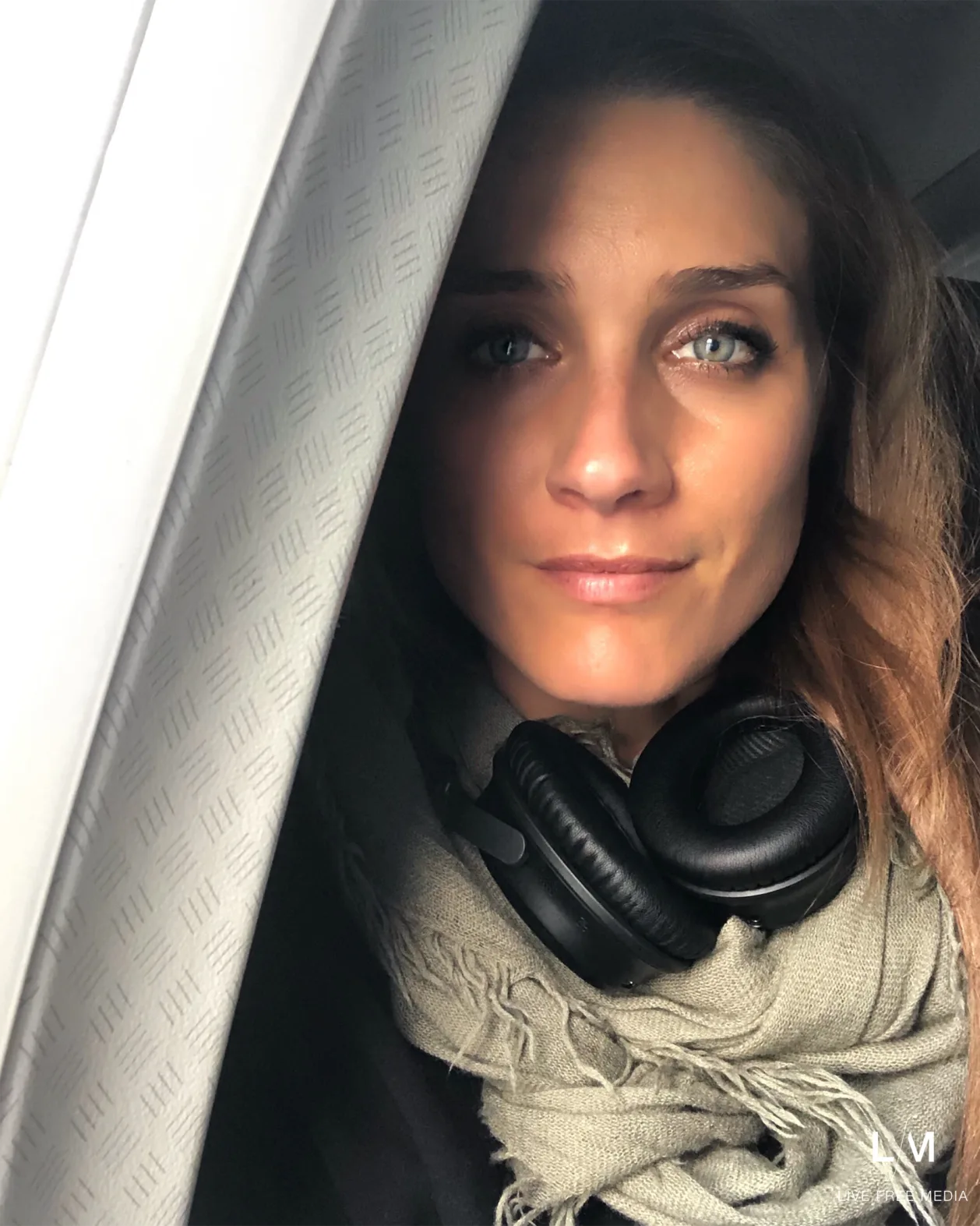 Noise-cancelling headphones are in my carry-on travel bag