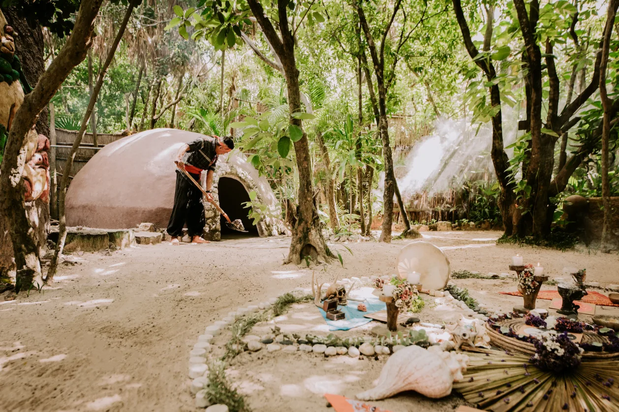 Maya Spa Azulik Temazcal-1