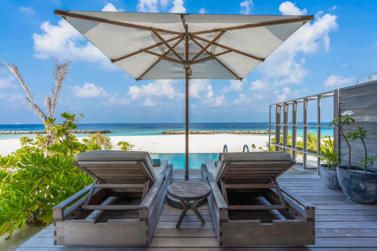Kagi Maldives Spa Island Wellness Relaxation in beach villa