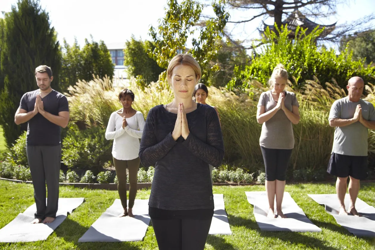 The Ranch Malibu yoga session