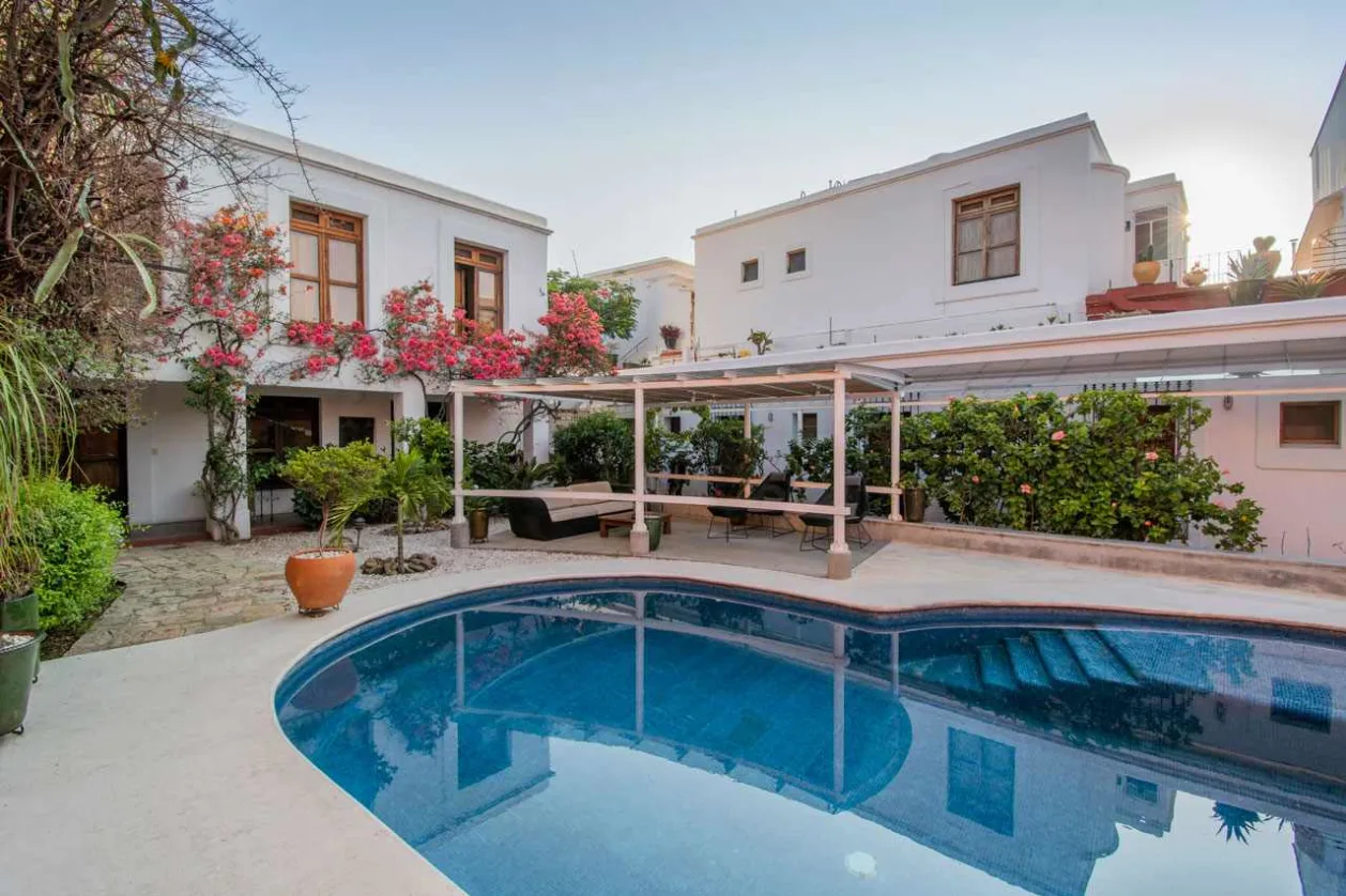 Casa Oaxaca boutique hotel pool view