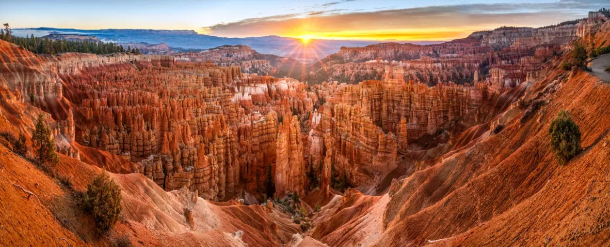 Unleash your inner kids watching sunset view of Hoodoos in Bryce Canyon National Park
