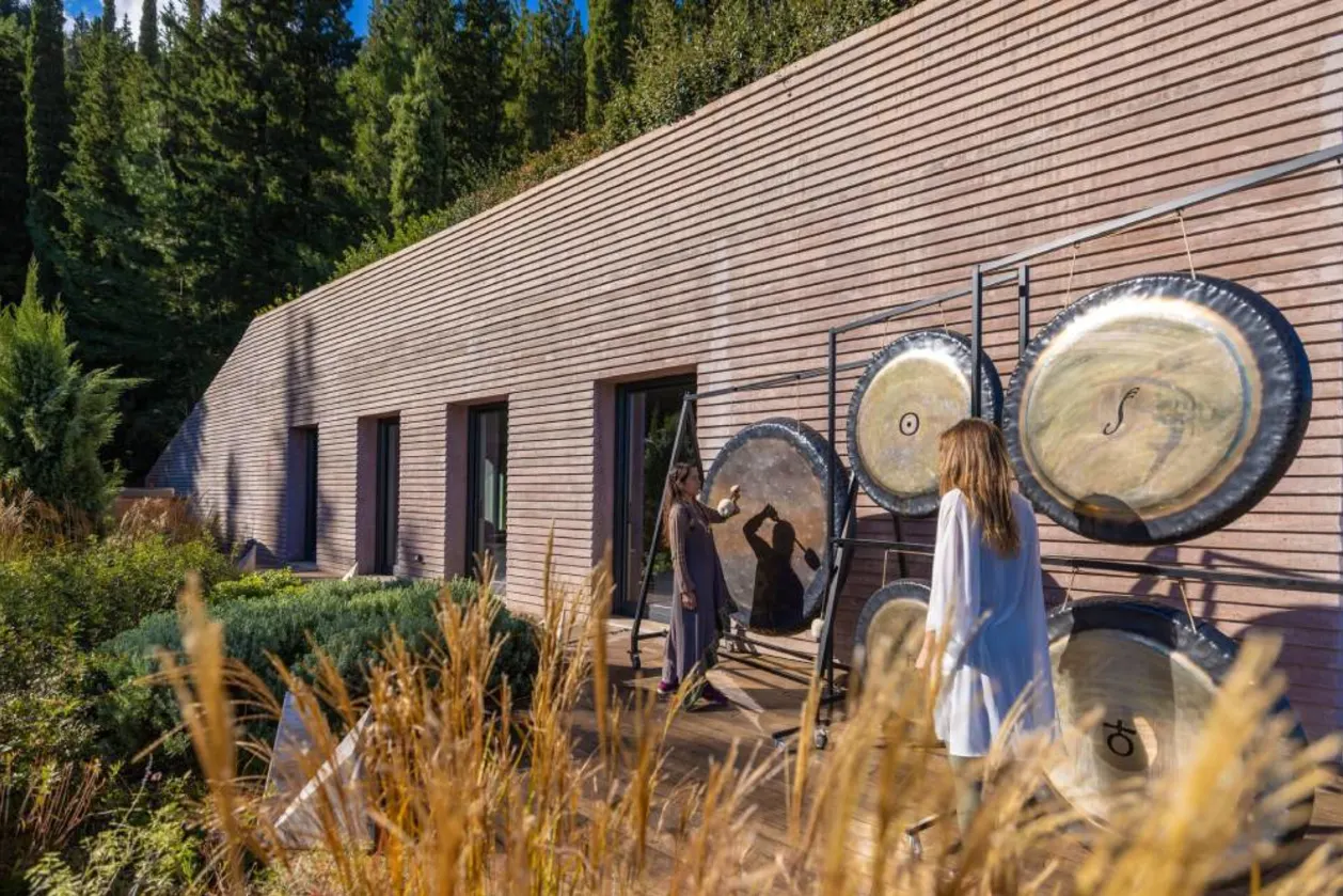 Sound healing at Euphoria Retreat