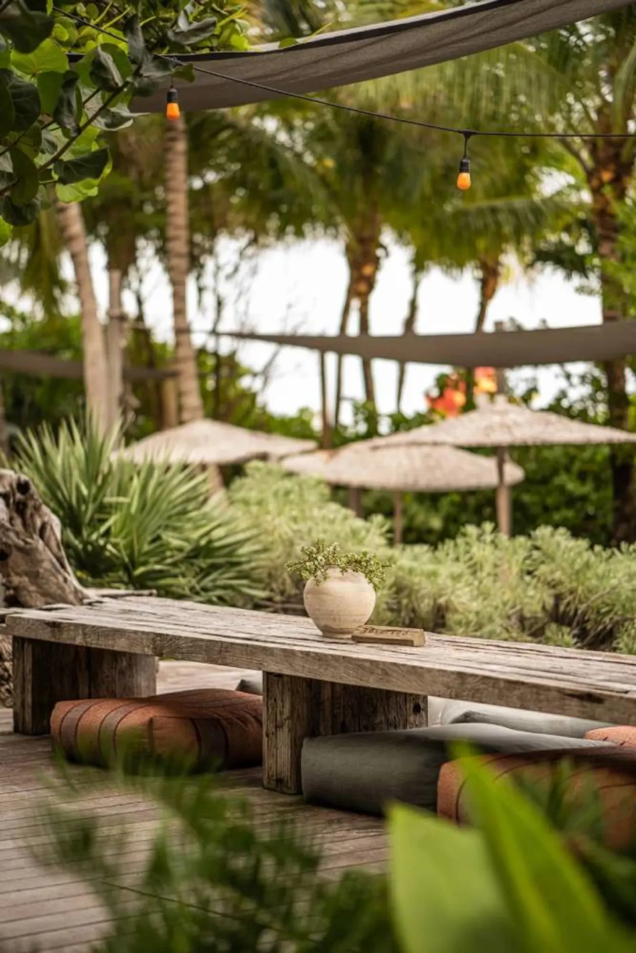Outdoor space at 1 Hotel South Beach