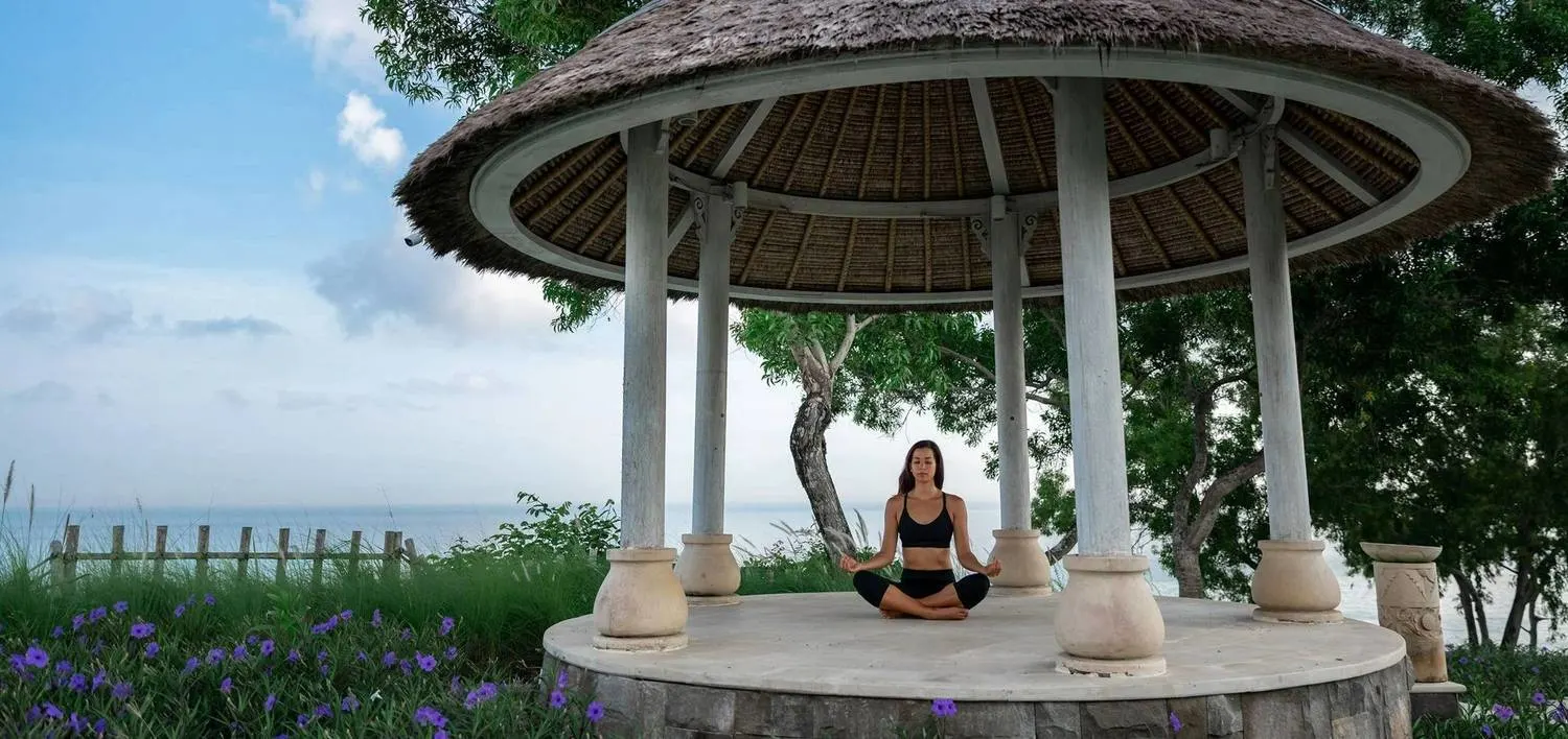 Yoga shala at AYANA Resort