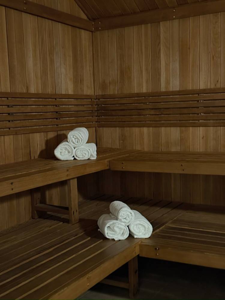 Sauna at Pritikin Longevity Center