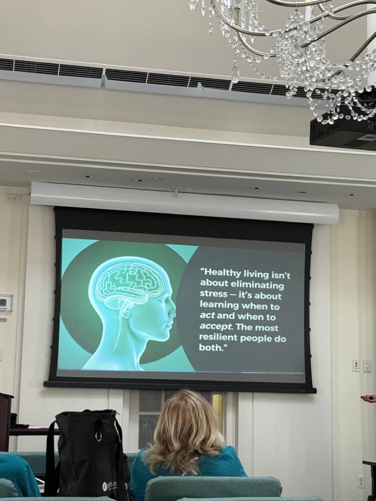 behavioral health lecture at Pritikin Longevity Center