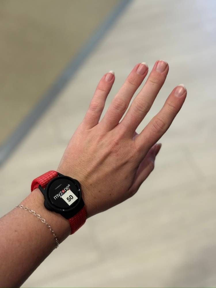 Emily Hill smartwatch x heart rate