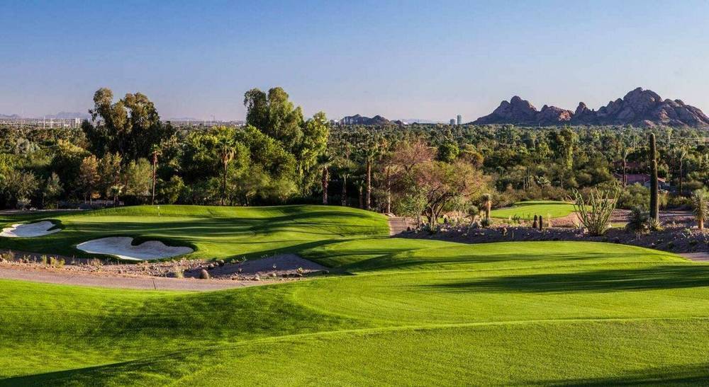 The Phoenician golf course