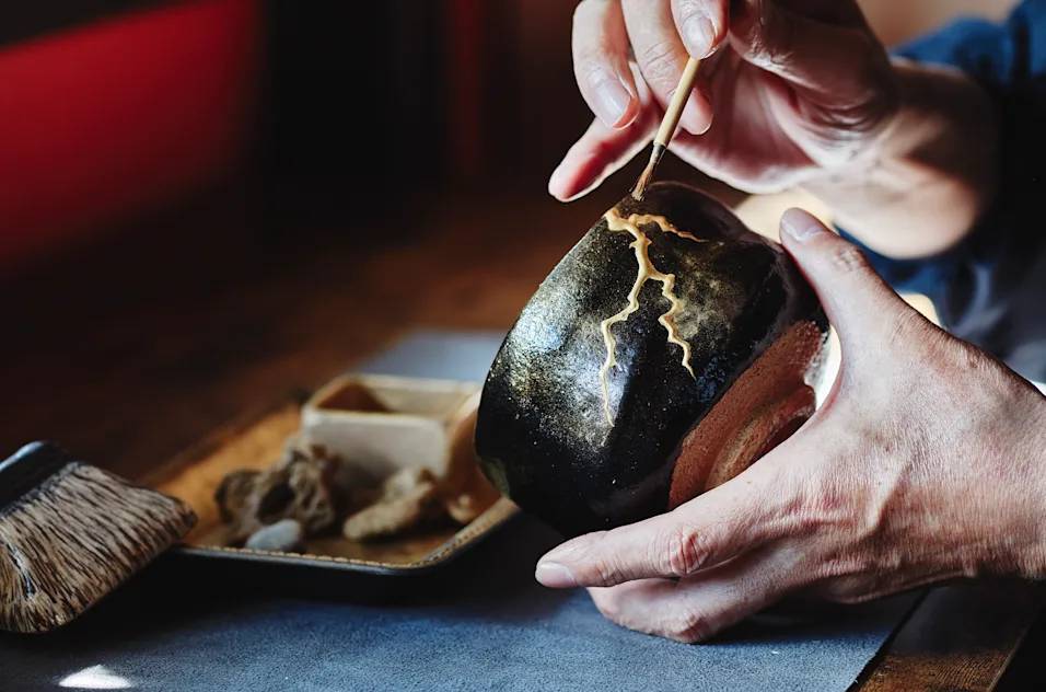 Kintsugi workshop Roku Kyoto
