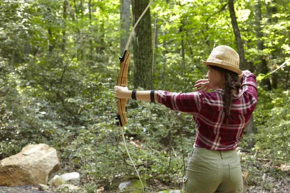 Archery lessons at Mohonk Mountain House